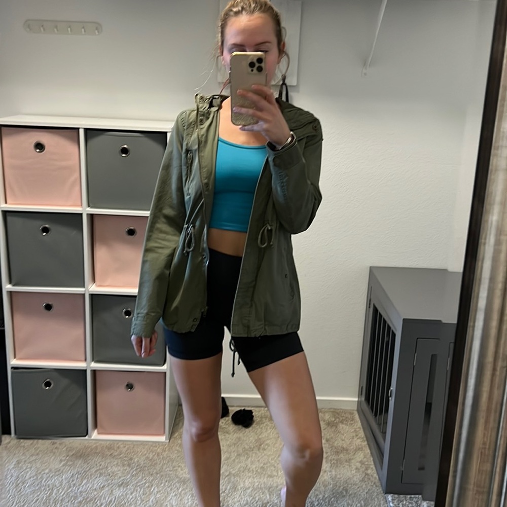 Pitaya olive jacket